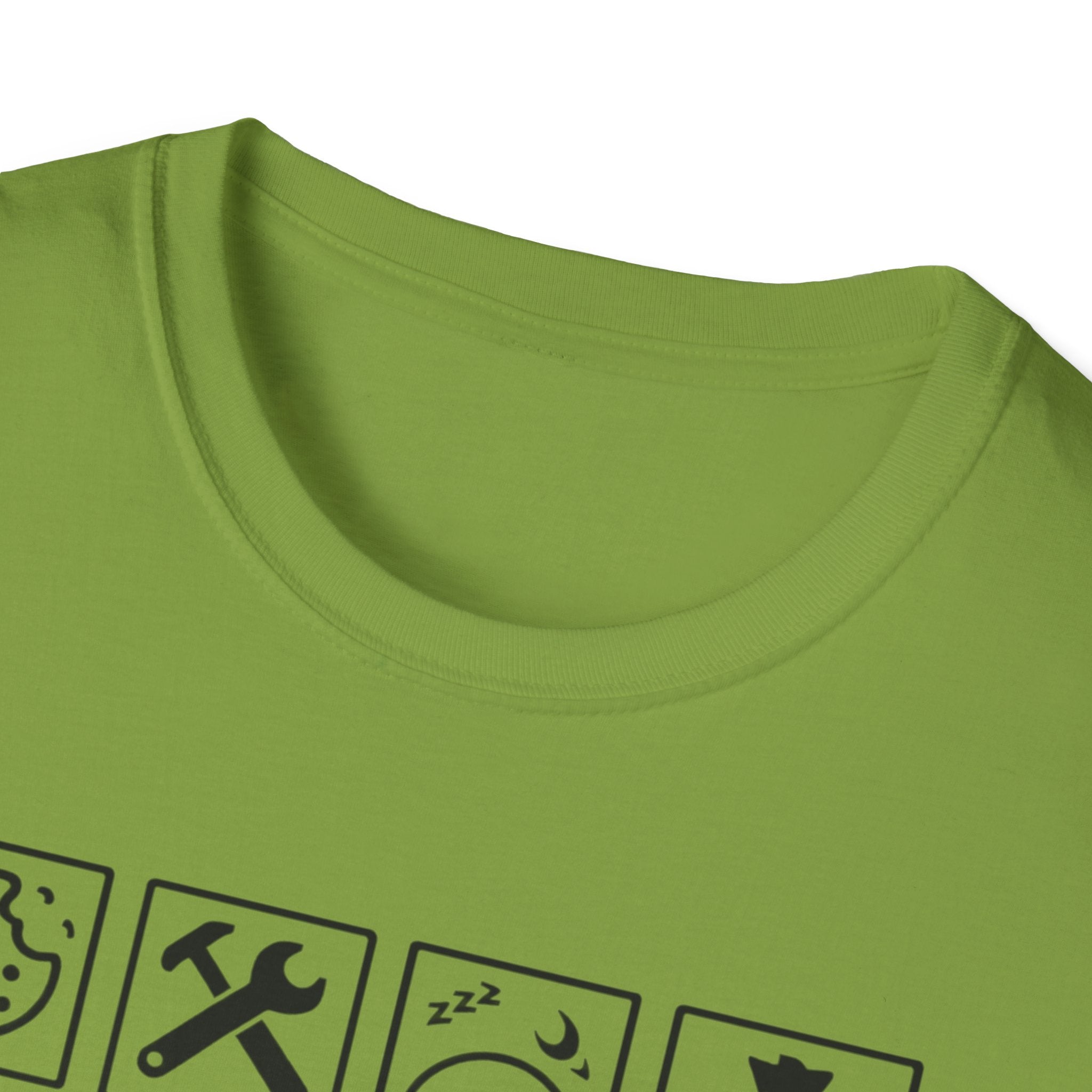 Papa Warning T-Shirt — Funny Grandpa Gift, 'Spoils Grandkids & Hands Out Biscuits' Tee