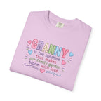Granny Floral Tee — "Granny is the sunshine that makes our family garden bloom with love"