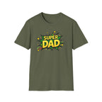 Super Dad Comic-Style T-Shirt — Father's Day Gift Tee