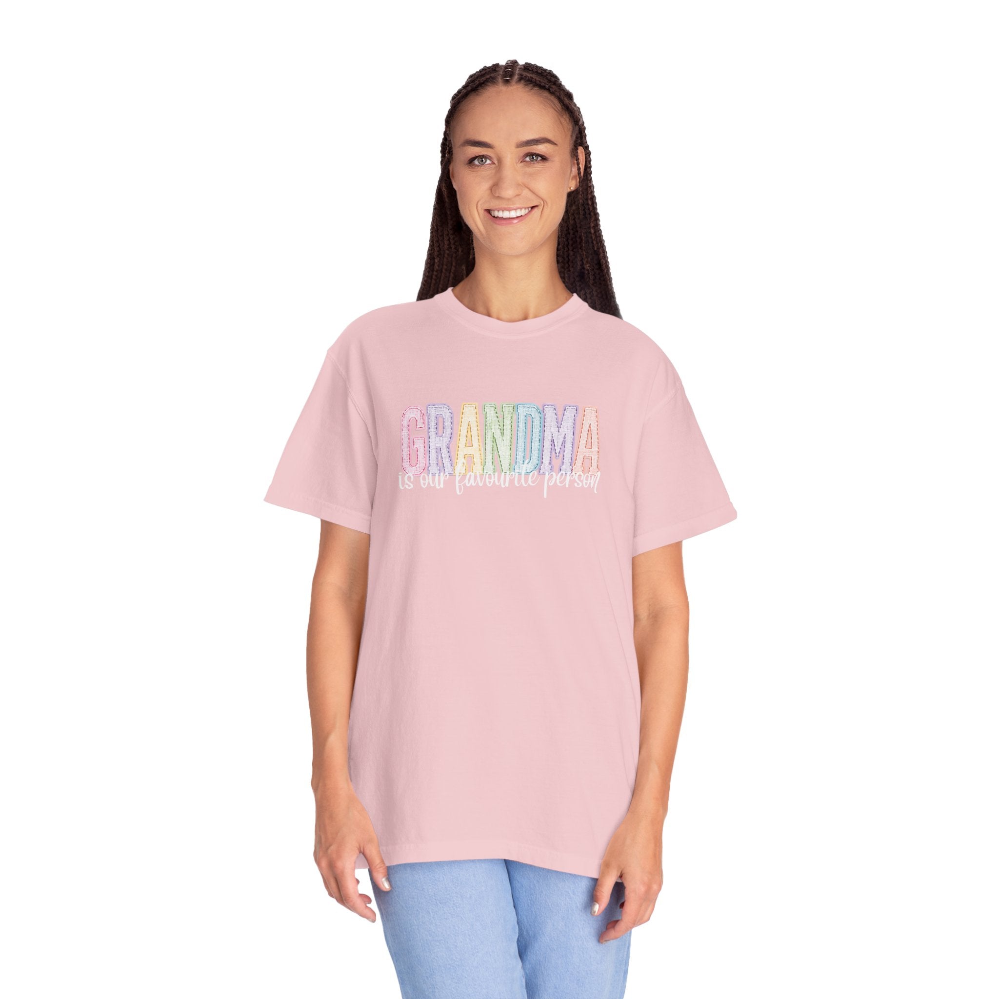 Grandma Pastel Rainbow T-Shirt — Cute Grandma Gift, Mother's Day Tee