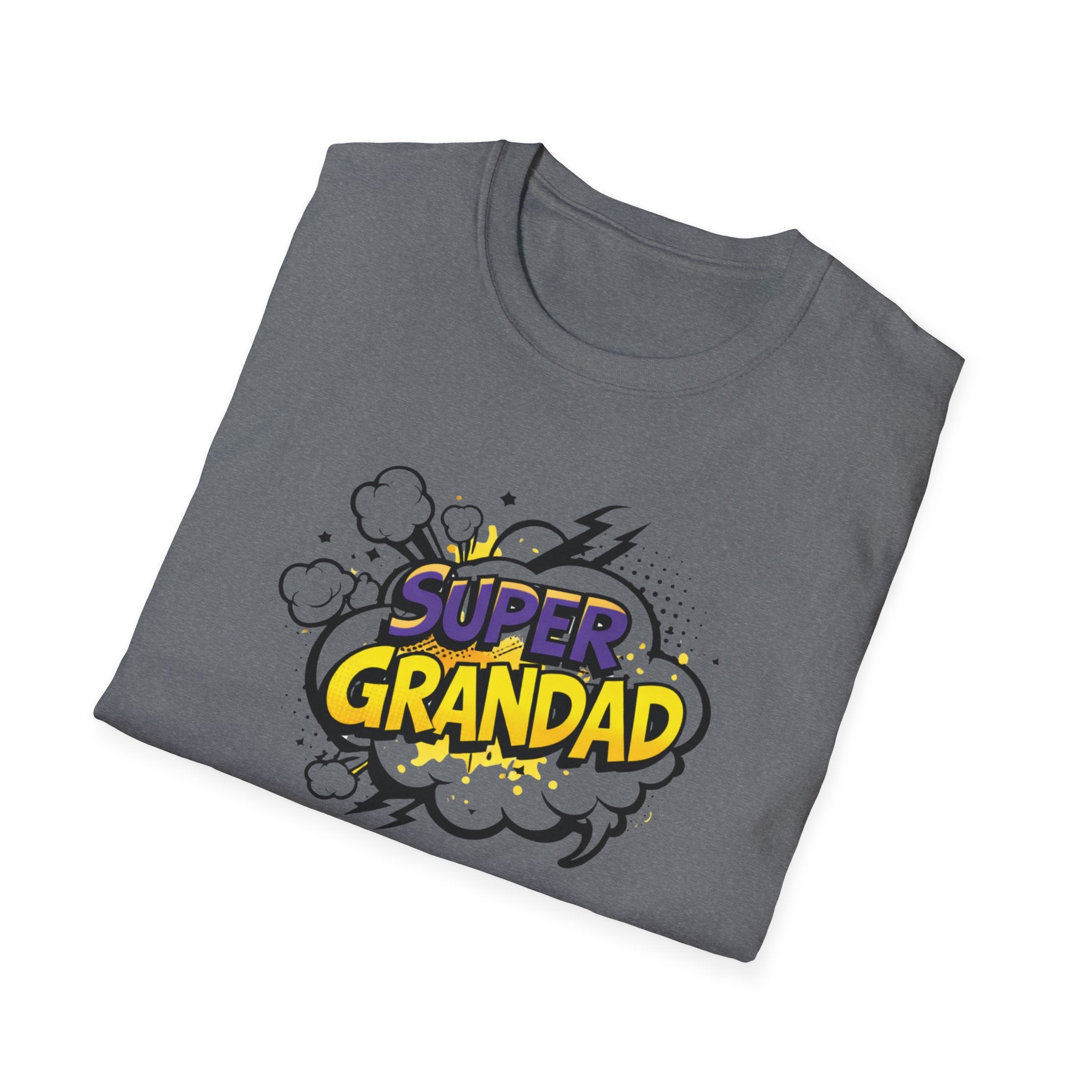 Super Grandad Comic-Style T-Shirt
