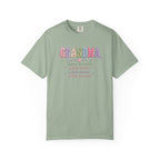 Grandma Floral T-Shirt — "Grandma makes the world a little softer, kinder, warmer"