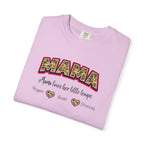 Mama Floral Heart T‑Shirt — 'Mama Means Love for Little Snuggs' Mother's Day Tee
