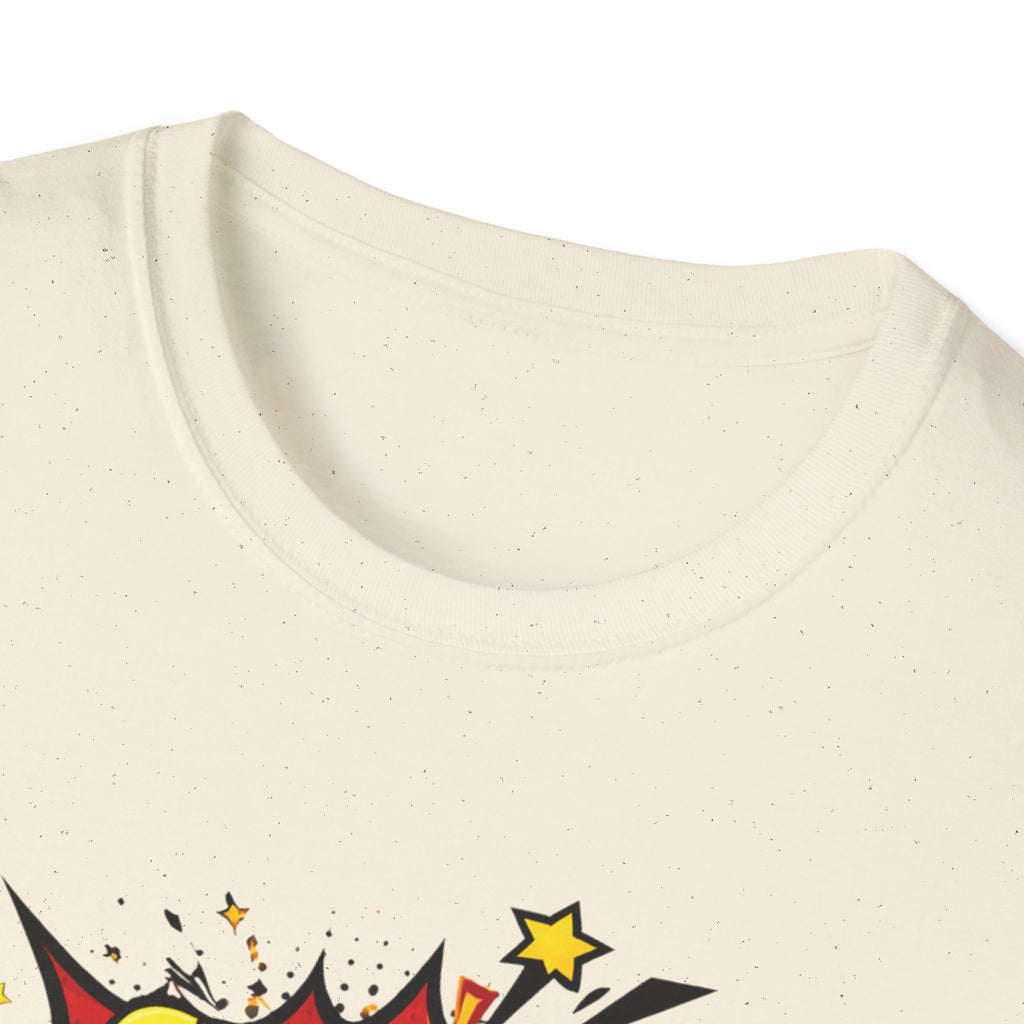 Super Grandpa T-Shirt – Comic Book Retro Graphic Tee for Grandfathers