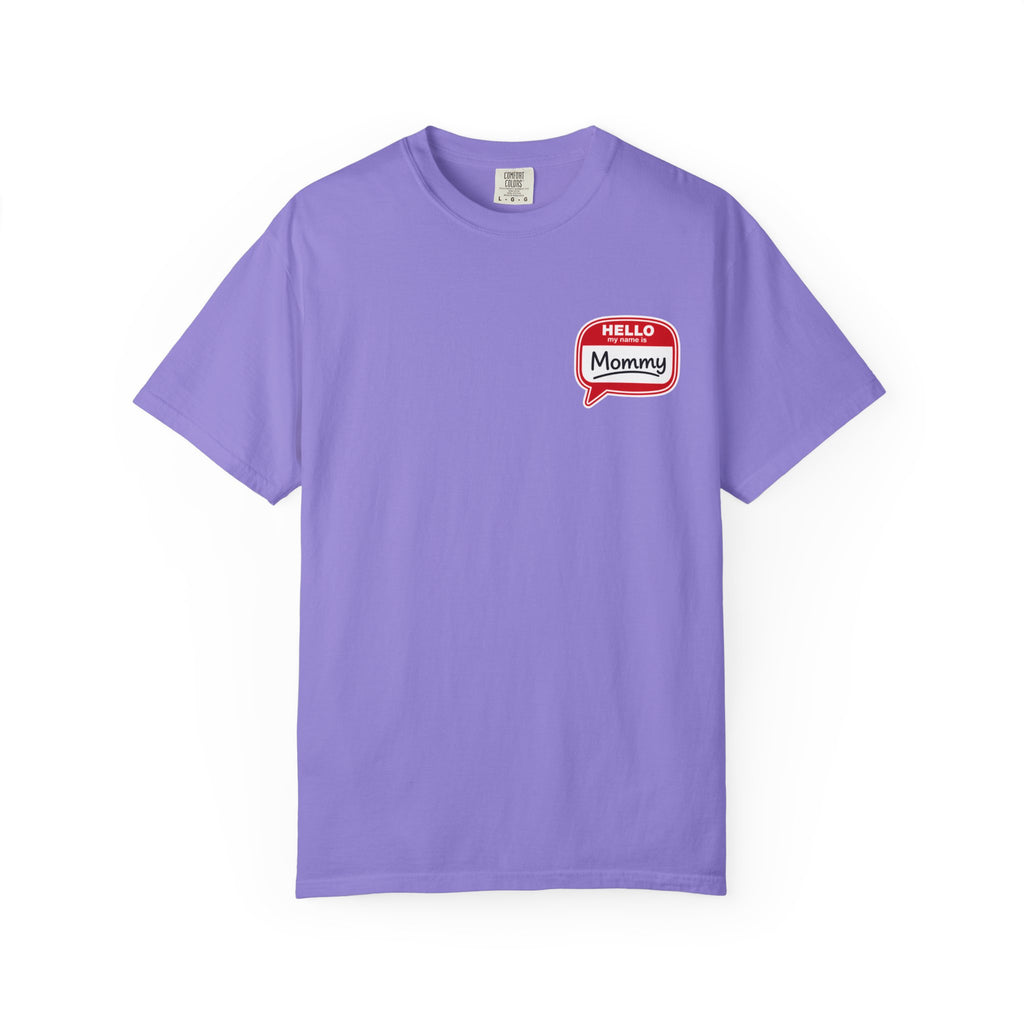 Hello Mommy T-Shirt — Cute Speech Bubble Mom Tee