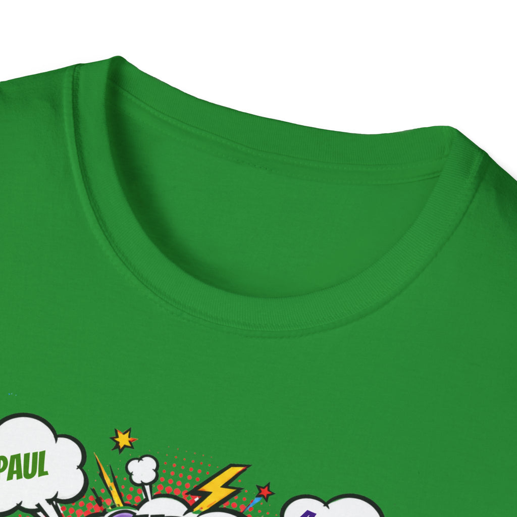 Super Papa Comic T-Shirt — Funny Father’s Day Gift