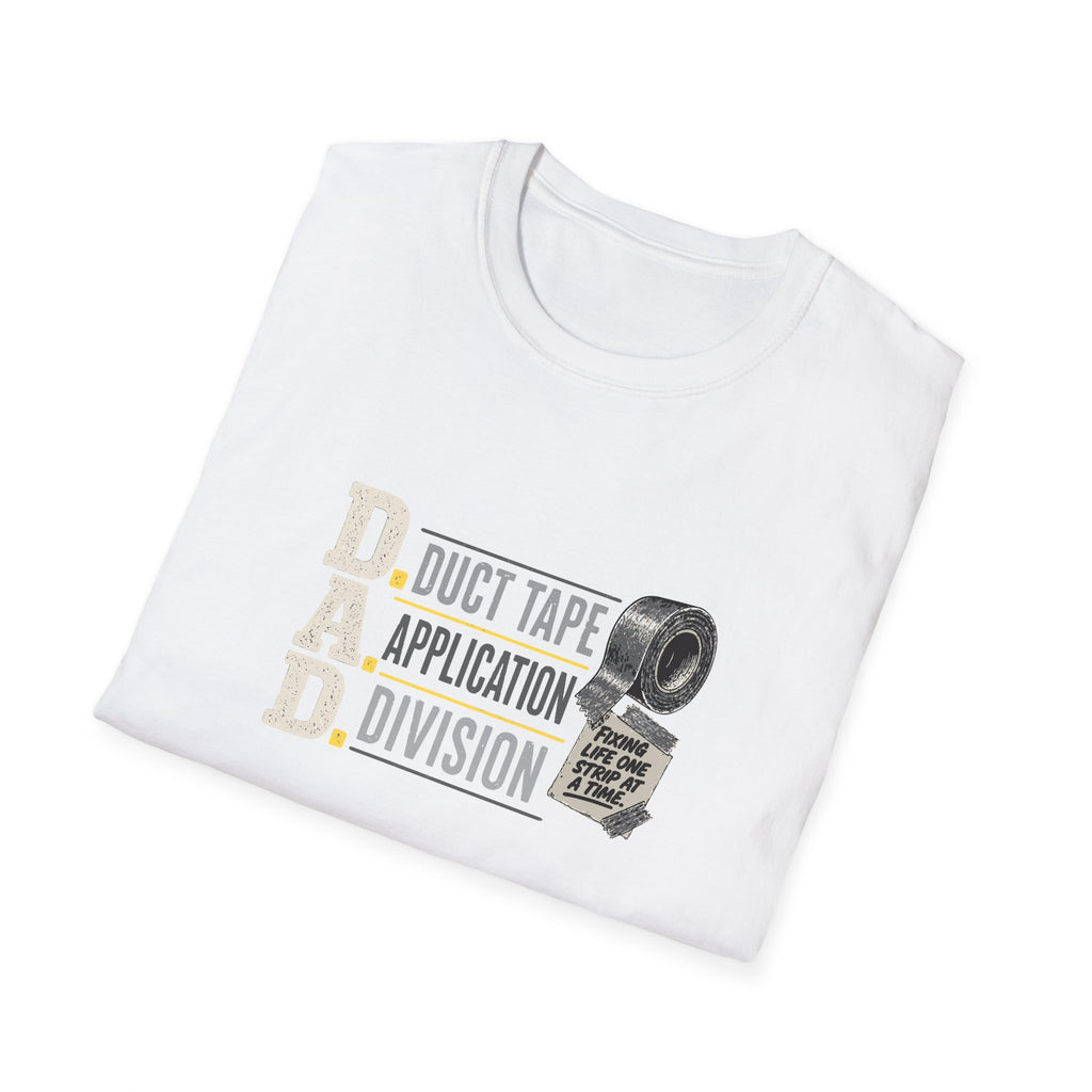 D.A.D. Duct Tape Application Division T-Shirt — Funny DIY Repair Tee