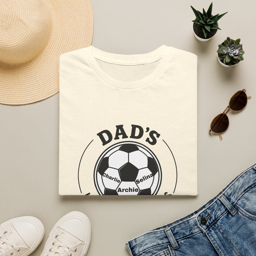 Dad’s Little Football Buddies Tee - Add Names- Personalise