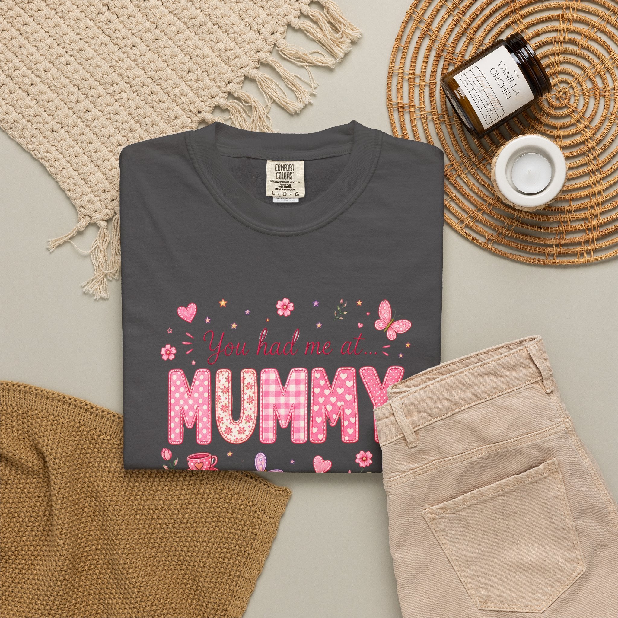 You Had Me at Mummy T-Shirt — Cute Pink Mother's Day Tee for New Mums
