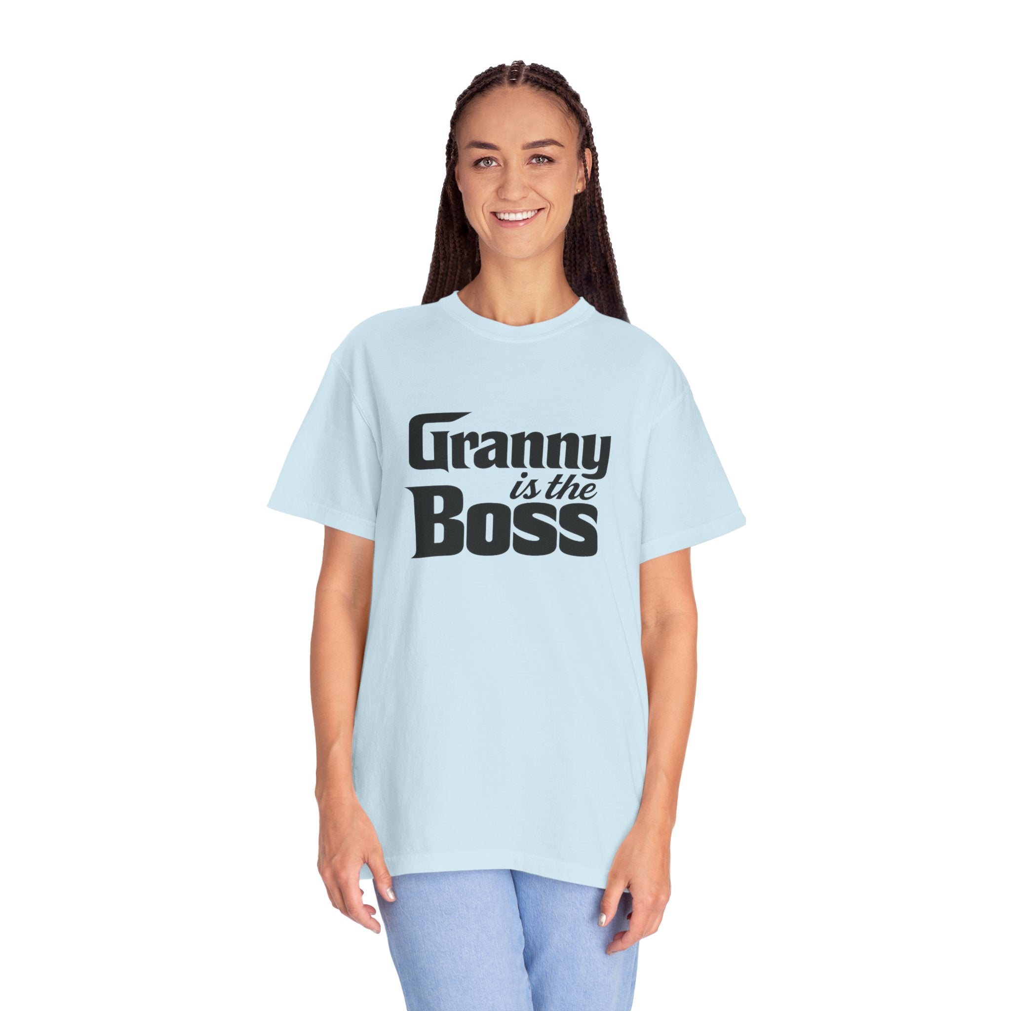 Granny Is the Boss T-Shirt – Funny Grandma Gift, Mother’s Day & Birthday Tee