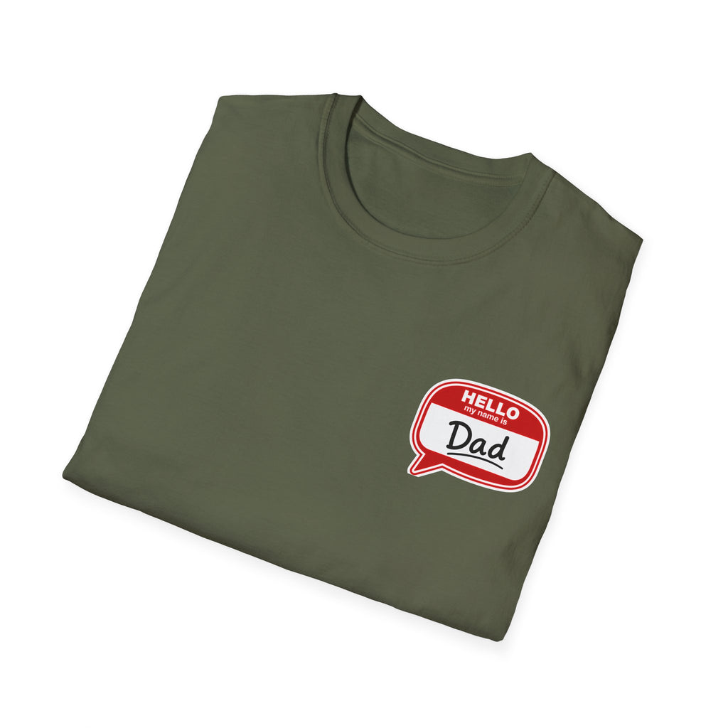 Hello Dad Speech Bubble T-Shirt — Father's Day Gift Tee