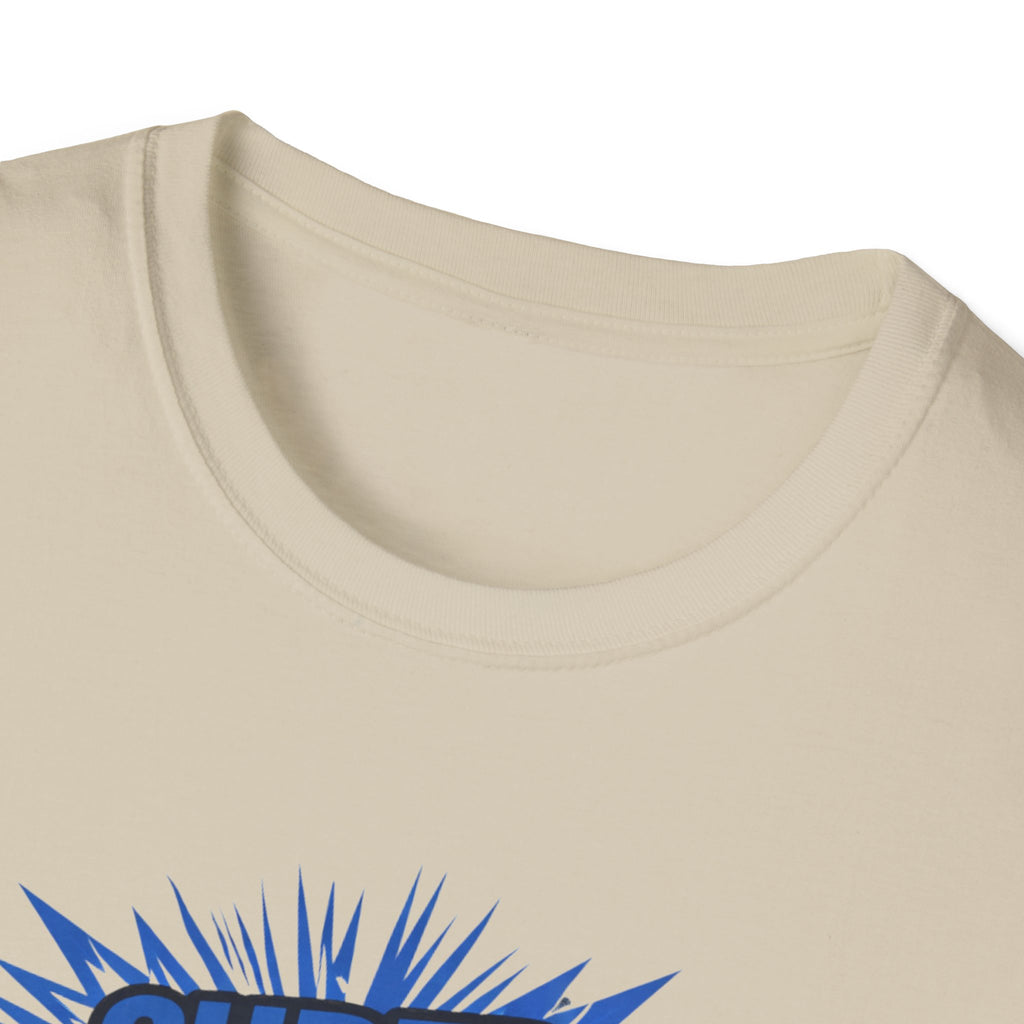Super Grandad Scotland Flag/Scottish themed T-Shirt — Retro Comic Gift for Grandpa, Father’s Day & Birthday