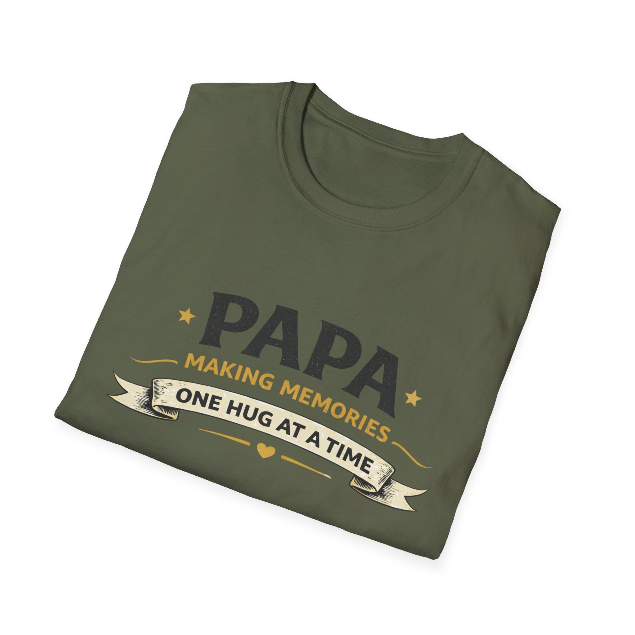 Papa "Making Memories One Hug at a Time" T-Shirt