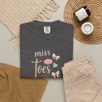 Miss My Toes Graphic T-Shirt – Cute Baby Feet & Bows Tee