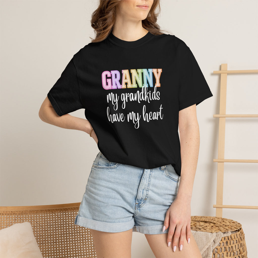 GRANNY My Grandkids Have My Heart Tee