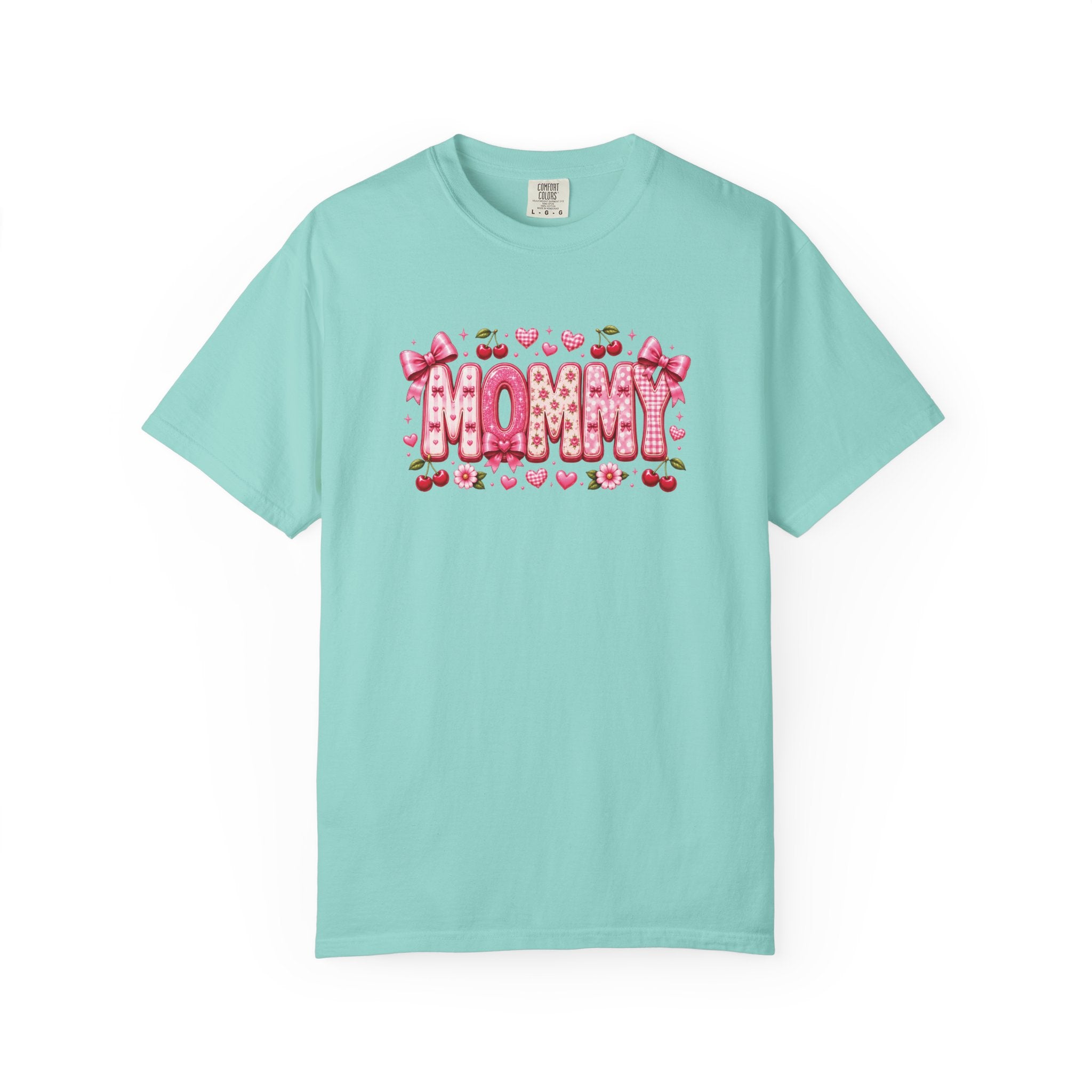 MOMMY Floral Heart T-Shirt