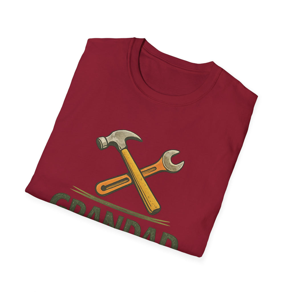 Grandad Can Fix It T-Shirt — Vintage Tools Fathers Day Gift