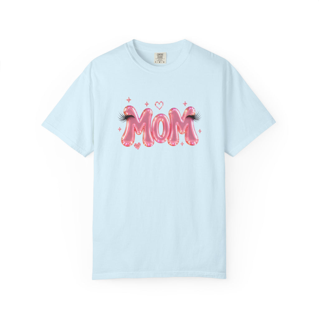 MOM Pink Balloon Eyelashes T-Shirt