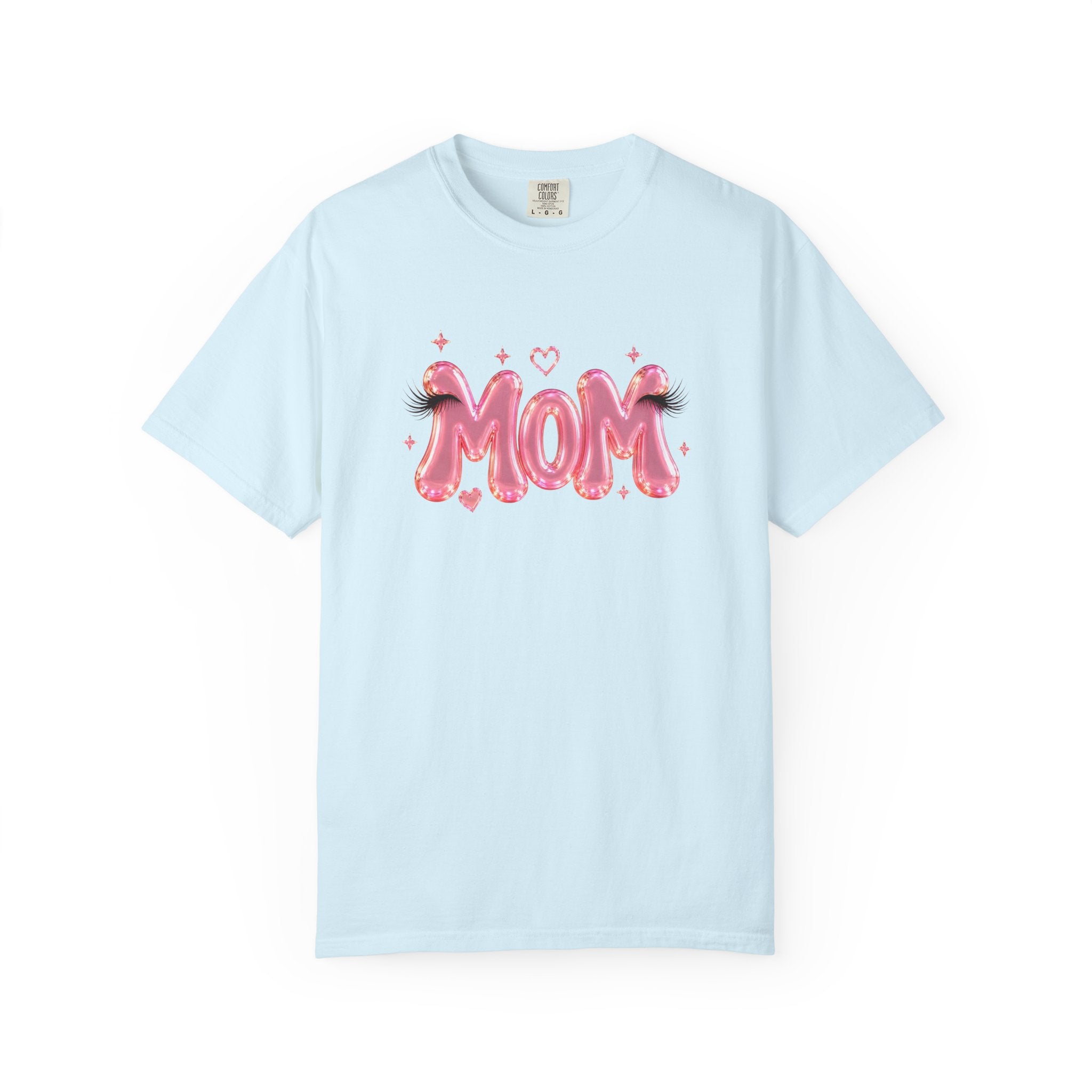 MOM Pink Balloon Eyelashes T-Shirt