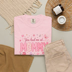 You Had Me at Mommy T-Shirt — Cute Pink Mommy Graphic Tee for New Moms & Mother's Day