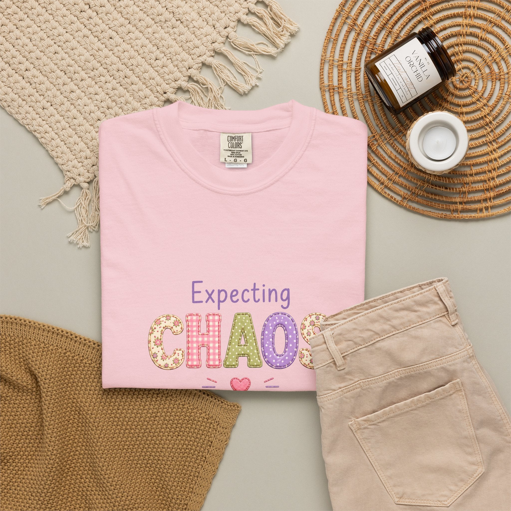 Expecting Chaos Maternity T-Shirt