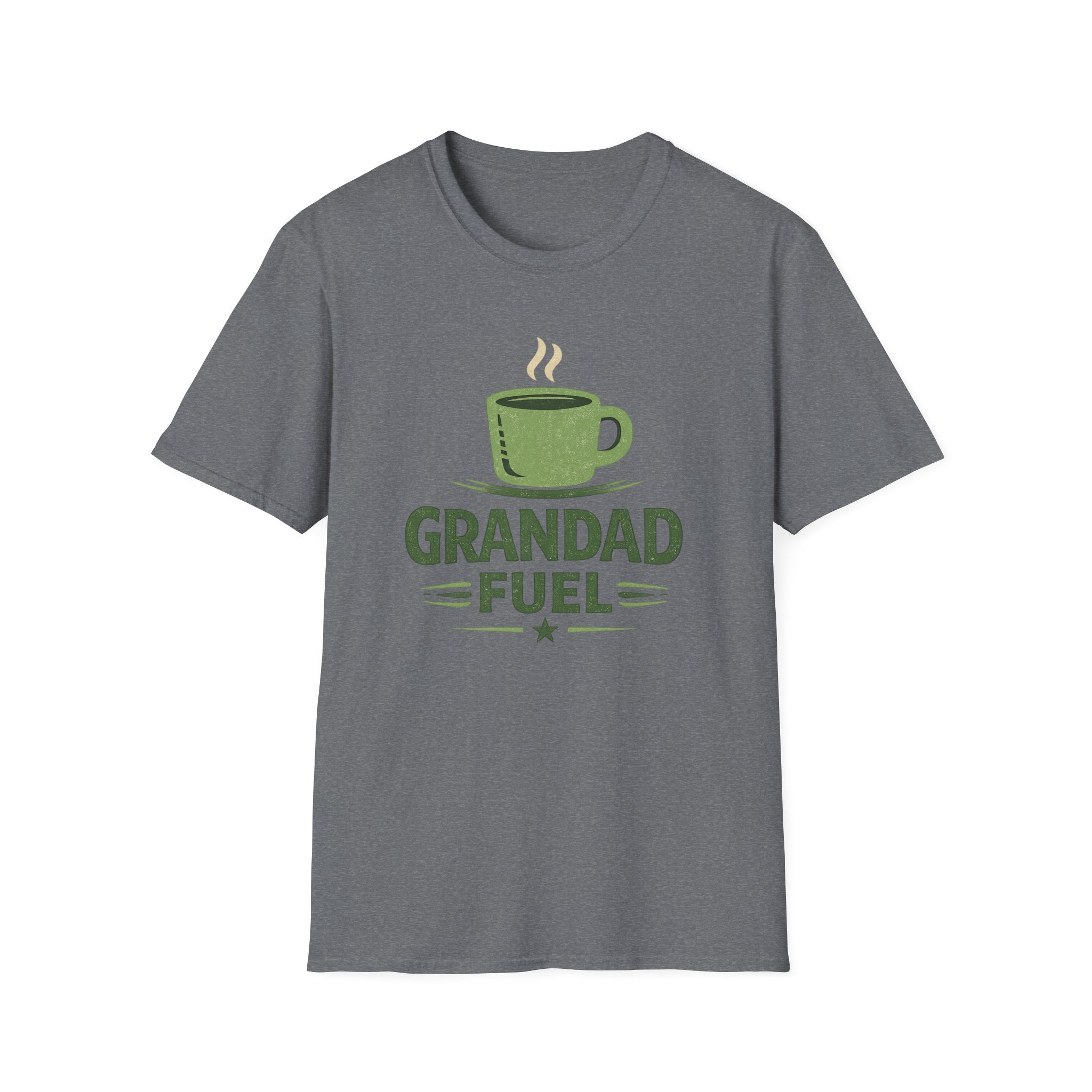 Grandad Fuel T-Shirt – Coffee Lover Grandpa Gift