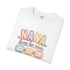 T-Shirt — “Nana Loves Her Crew” Colorful Grandma Family tee