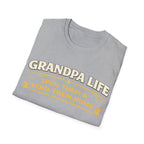 Grandpa Life T-Shirt — "Spoil Them & Send Them Home" Funny Grandpa Tee