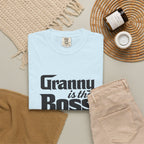 Granny Is the Boss T-Shirt – Funny Grandma Gift, Mother’s Day & Birthday Tee