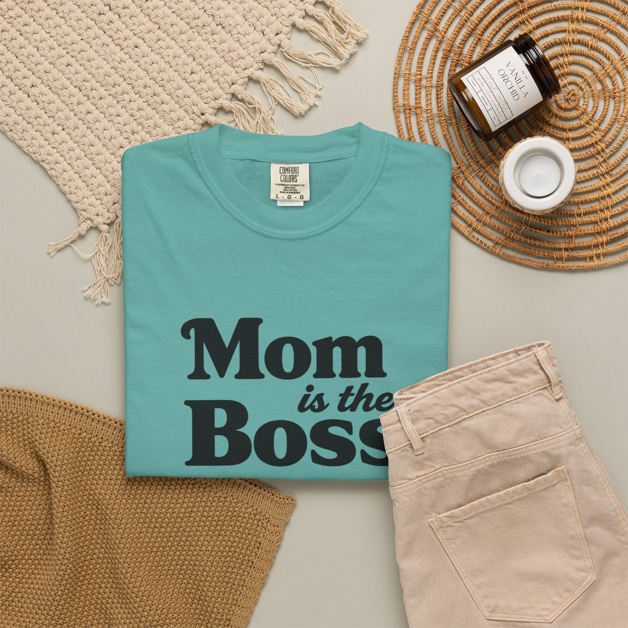 Mom is the Boss T-Shirt — Funny Mother's Day Tee