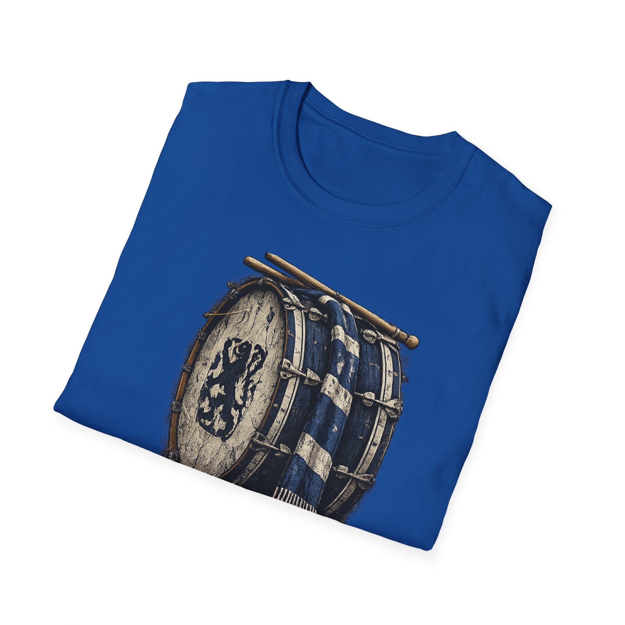 Following Scotland Flag Drum Tee
