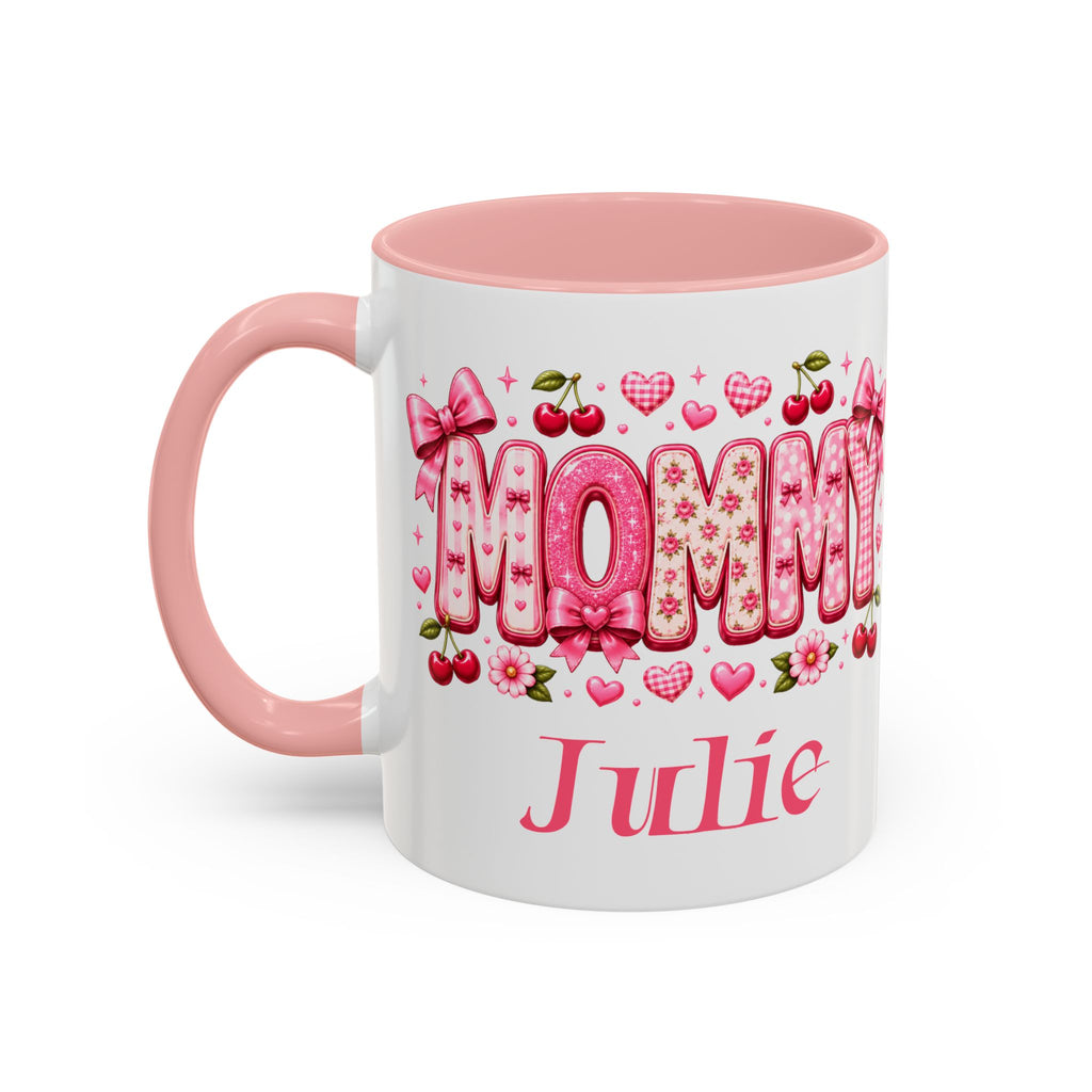 "MOMMY" Floral Blossom Mug — Personalise