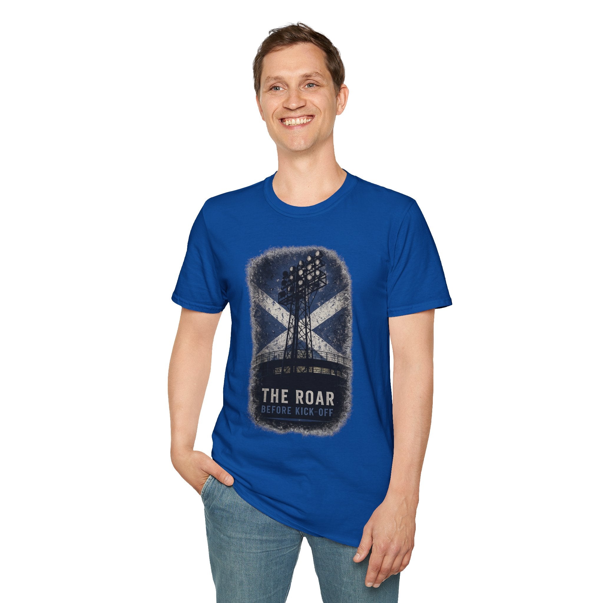 'The Roar' Scotland Flag Floodlights Tee