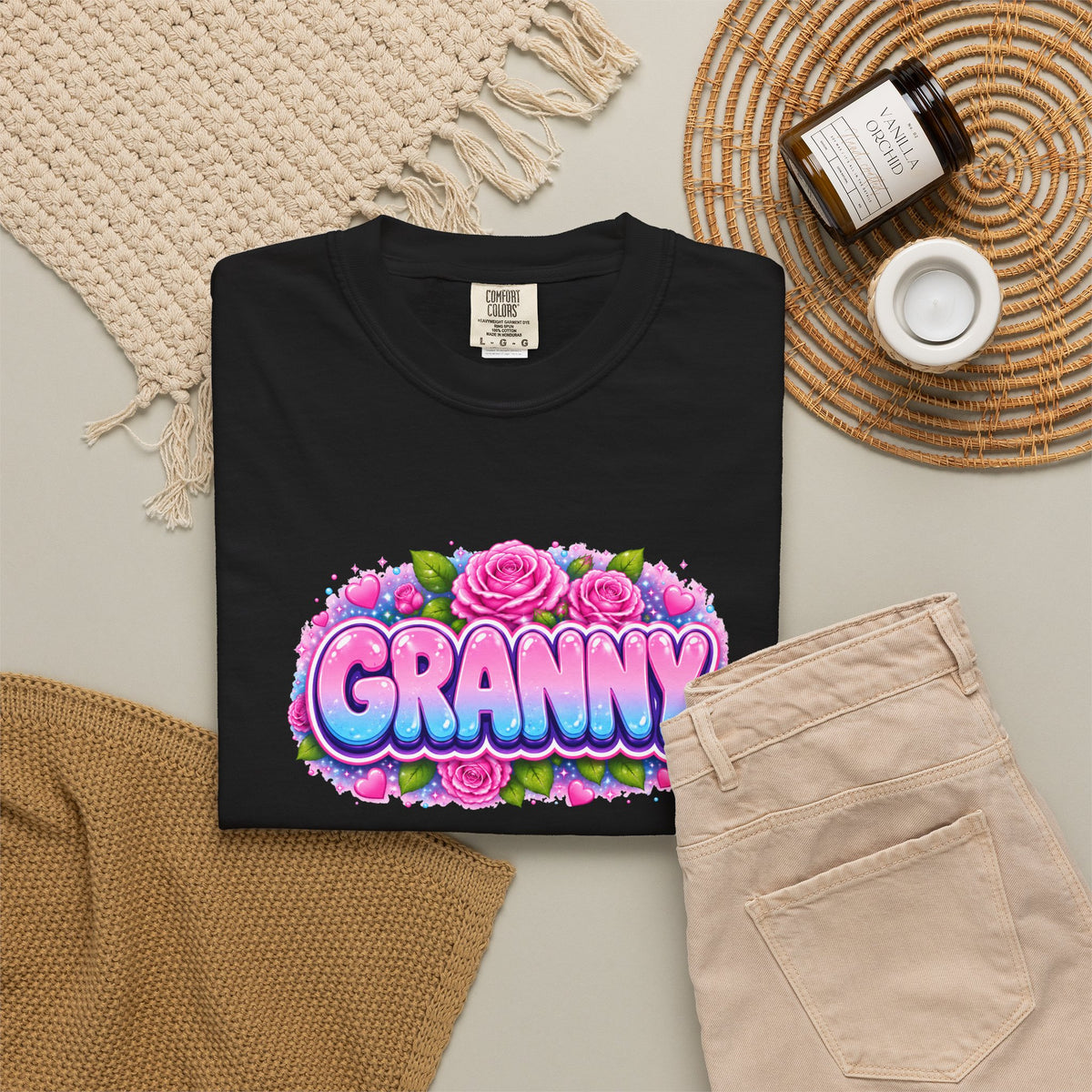 Granny Floral T-Shirt