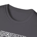 Funny Grandad T-Shirt — Spoils Grandchildren, Loves Biscuits & Hugs