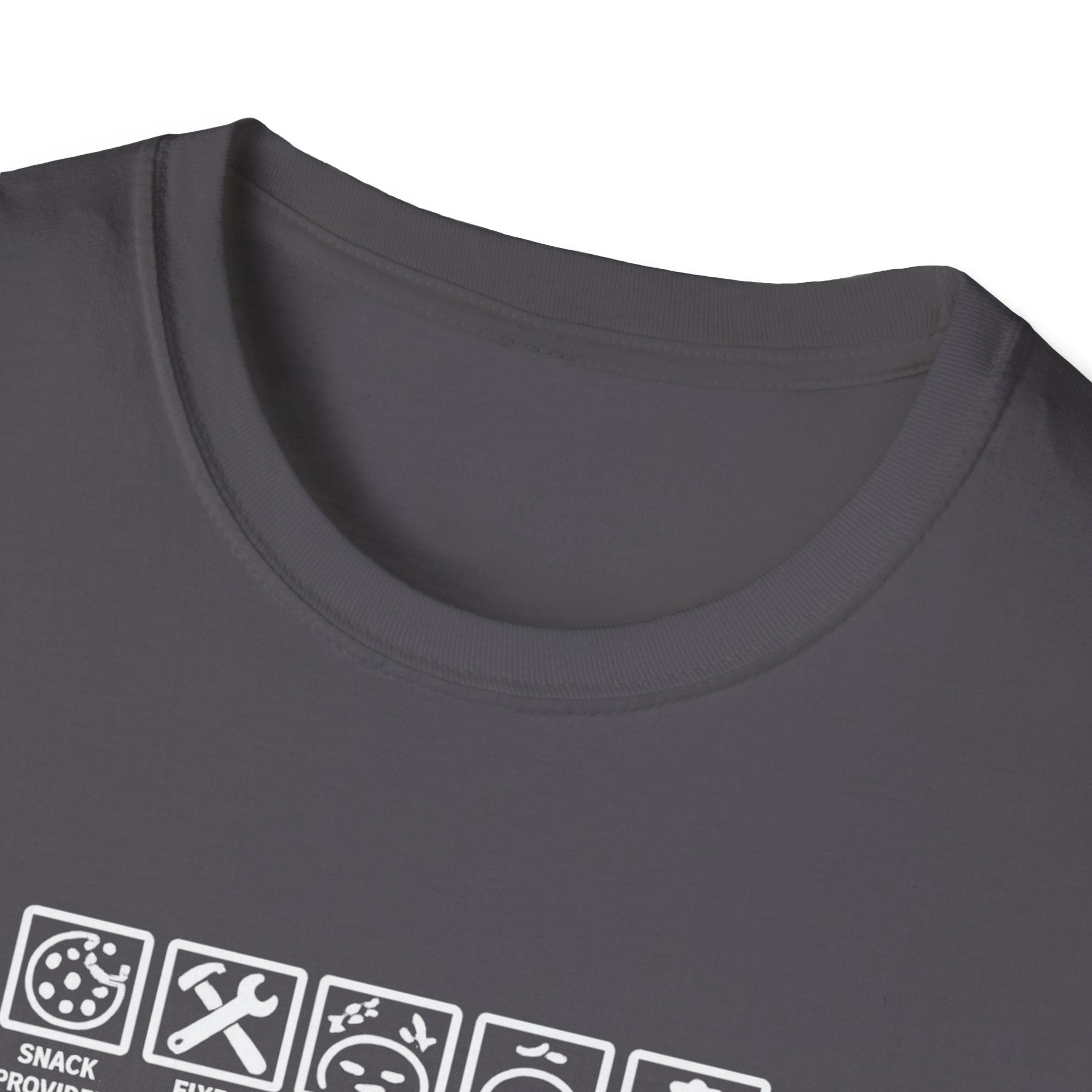 Funny Grandad T-Shirt — Spoils Grandchildren, Loves Biscuits & Hugs