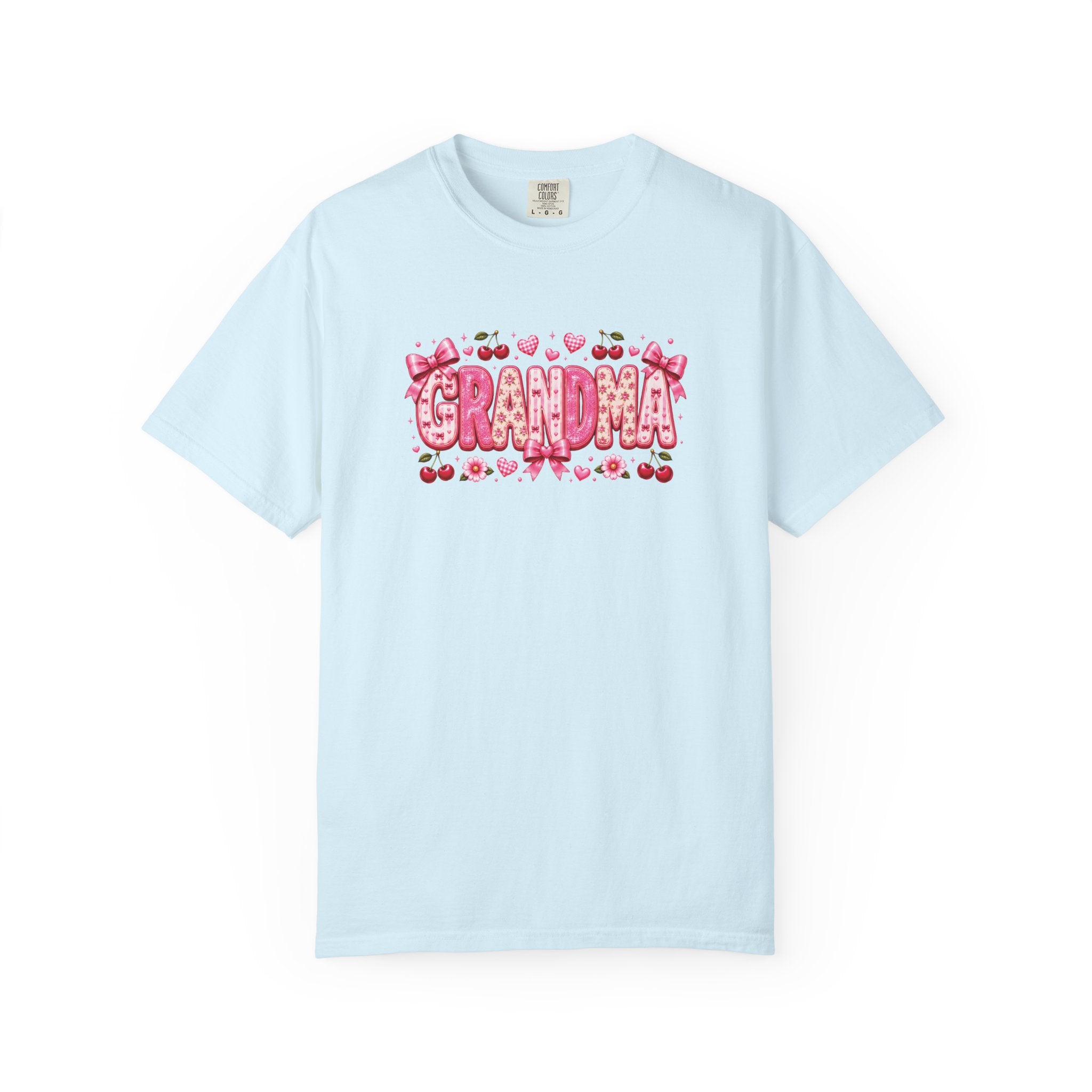 GRANDMA Floral Heart T-Shirt