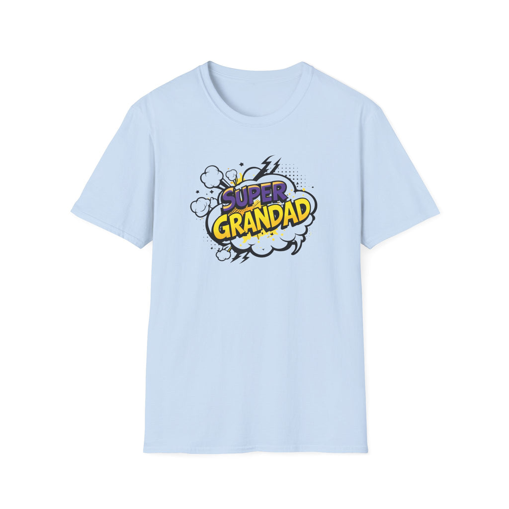 Super Grandad Comic-Style T-Shirt