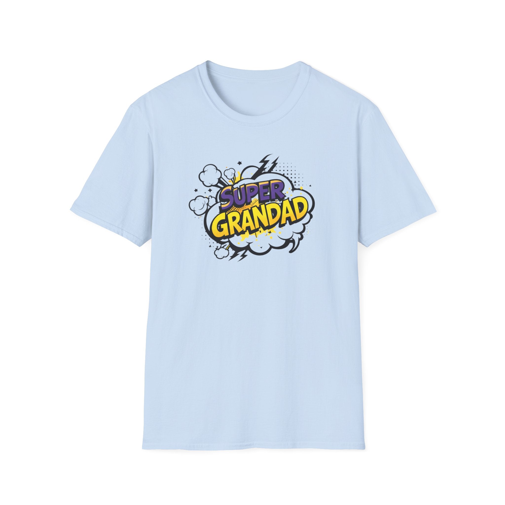 Super Grandad Comic-Style T-Shirt