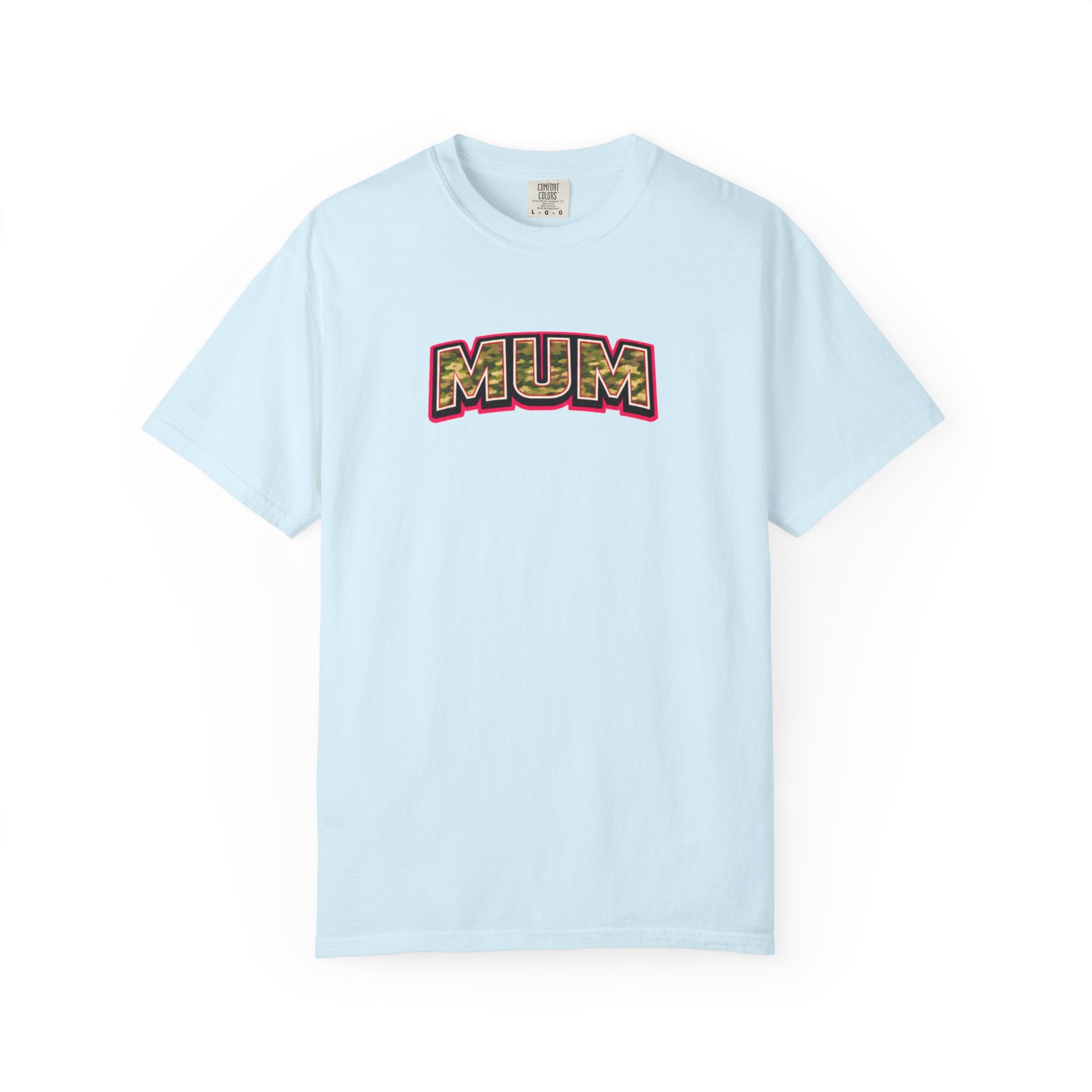 Mum Camo Print Logo T-Shirt