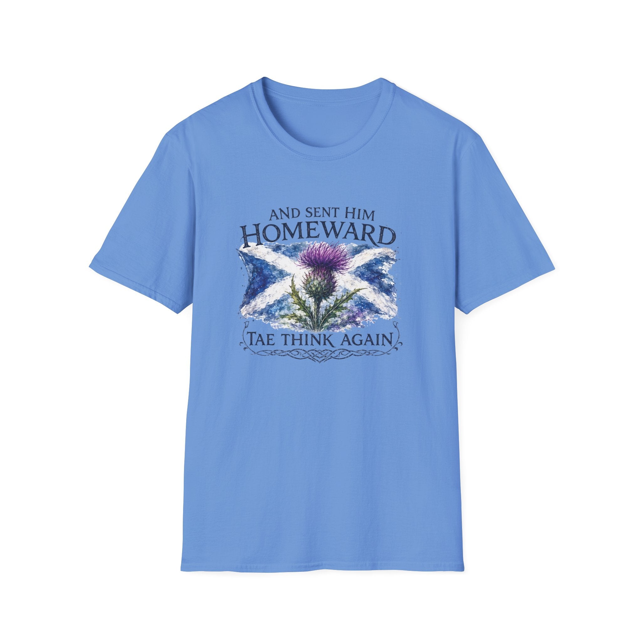 And Sent Him Homeward Scotland Flag Tee