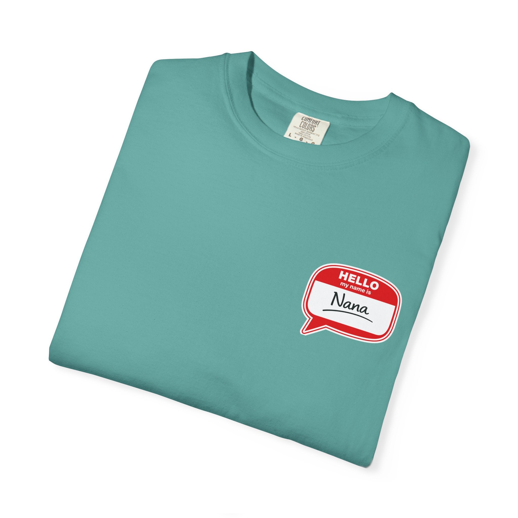 Nana Name Badge T-Shirt