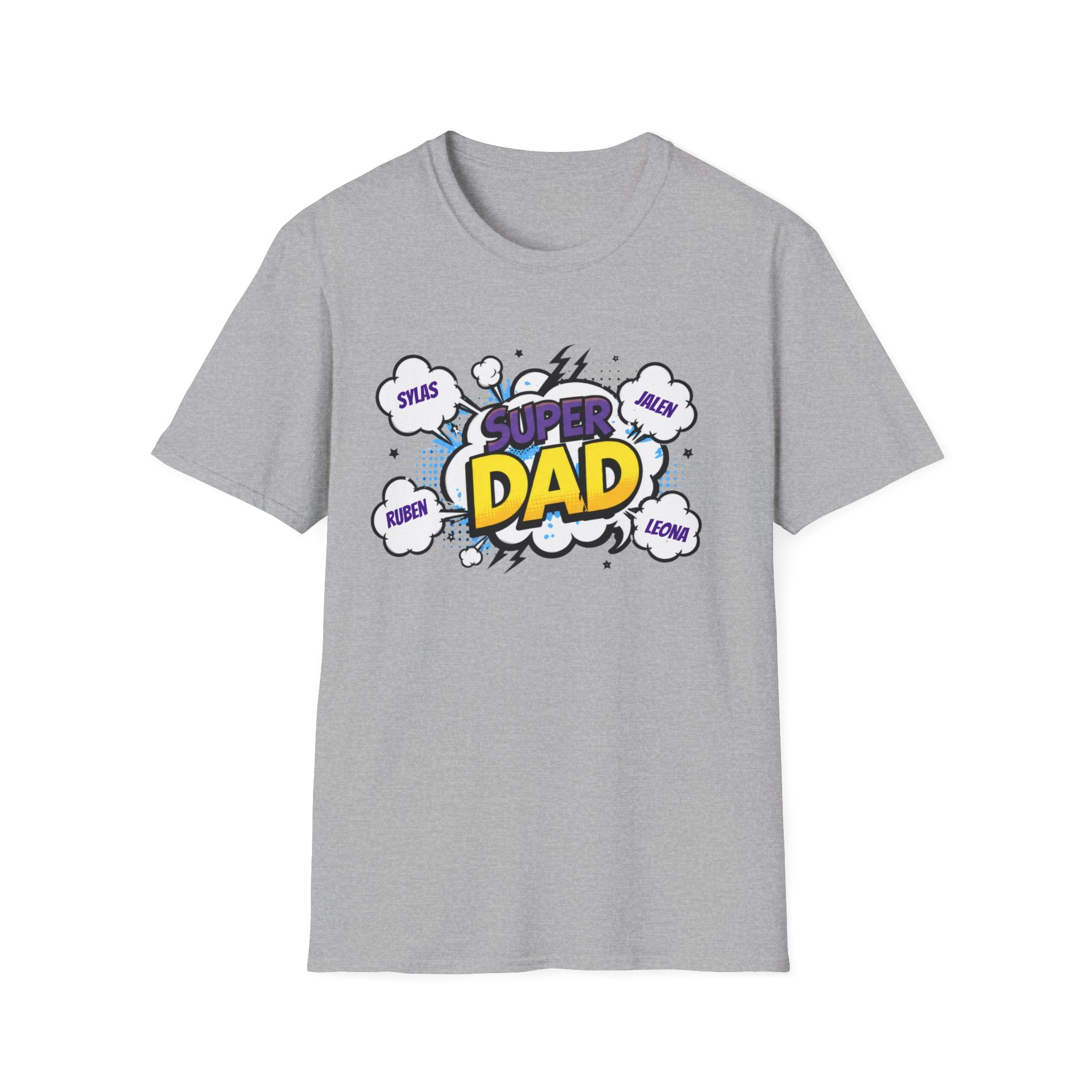 Super Dad Comic Graphic T-Shirt — Father’s Day Gift Tee