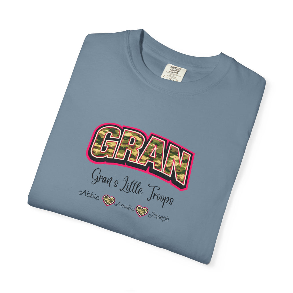 Gran Grandma T-Shirt — "Gran: Good a Little Trouble" Vintage Floral Tee