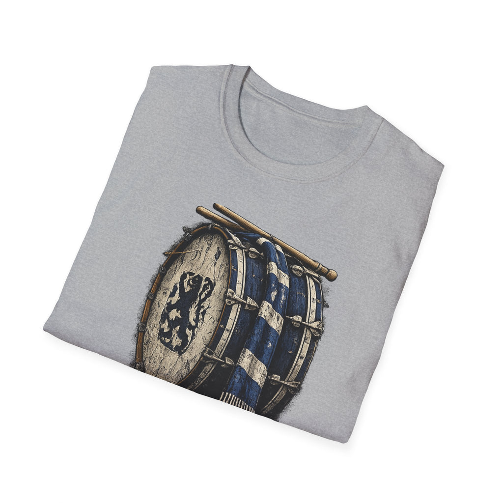 Following Scotland Flag Drum Tee