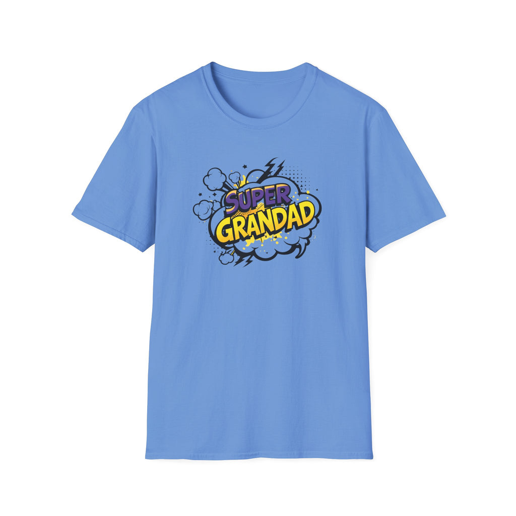 Super Grandad Comic-Style T-Shirt