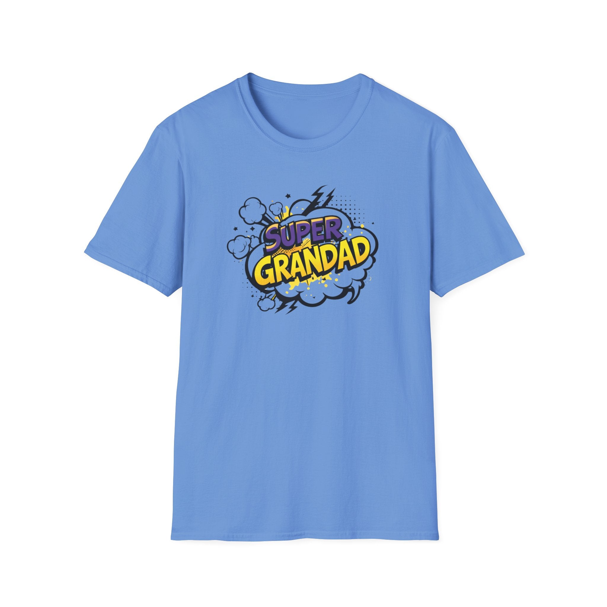 Super Grandad Comic-Style T-Shirt
