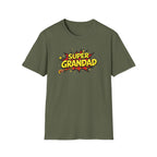 Super Grandad Comic-Style T-Shirt — Father’s Day Gift for Grandpa