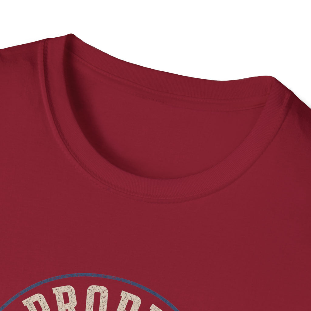 Proper Dad T-Shirt – Vintage Crown Father's Day Tee for Proud Dads