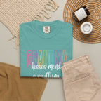 Grandma Rainbow Graphic T-Shirt
